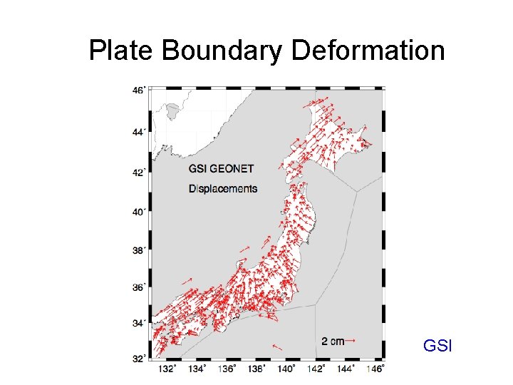Plate Boundary Deformation GSI 