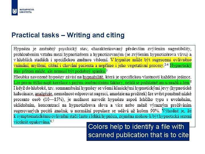Information literacy activities at the University Campus Library