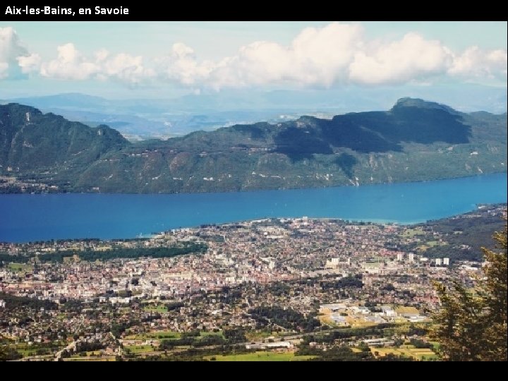 Aix-les-Bains, en Savoie 