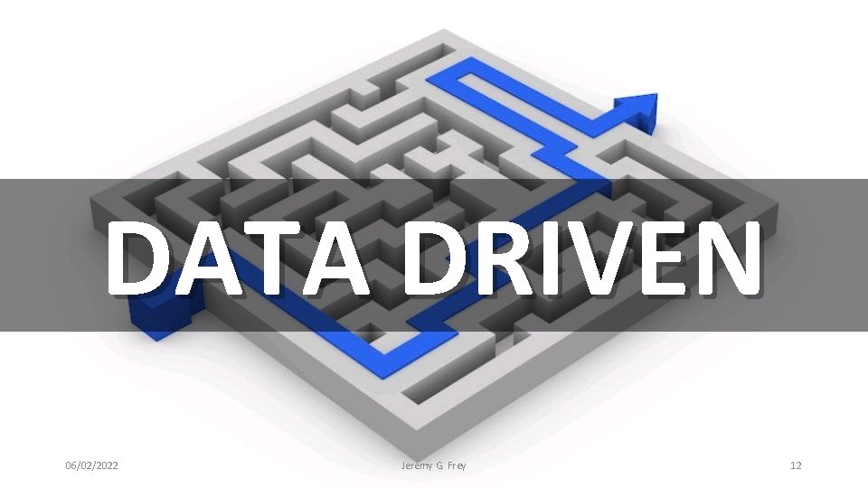 DATA DRIVEN 06/02/2022 cc: Fut. Und. Beidl - https: //www. flickr. com/photos/61423903@N 06 Jeremy