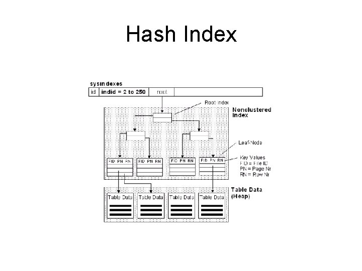 Hash Index 