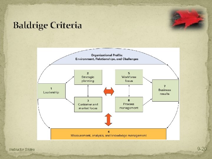 Baldrige Criteria Instructor Slides 9 -20 
