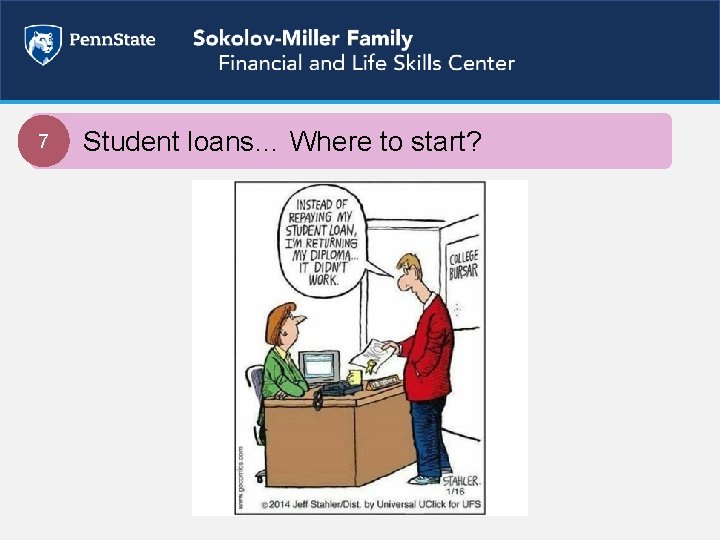 7 Student loans… Where to start? 