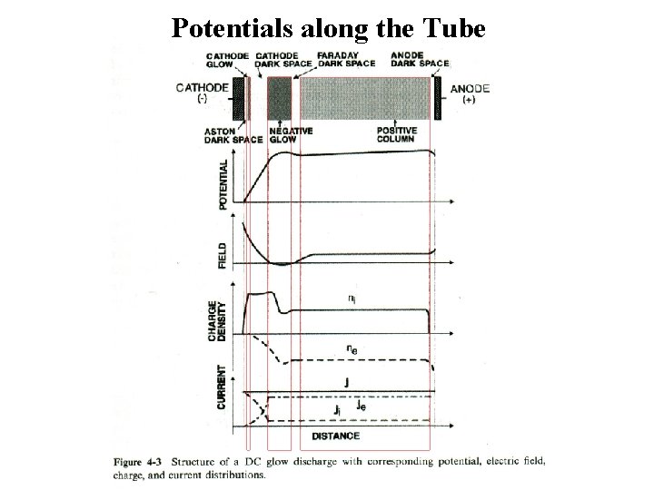 Potentials along the Tube 