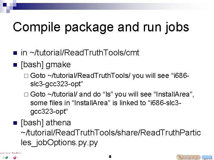 Atlas data analysis tutorial Build your new package
