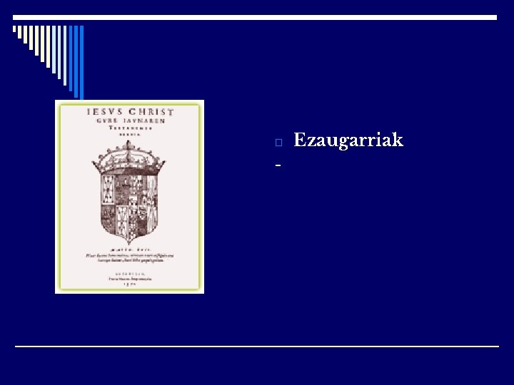 □ Ezaugarriak - 