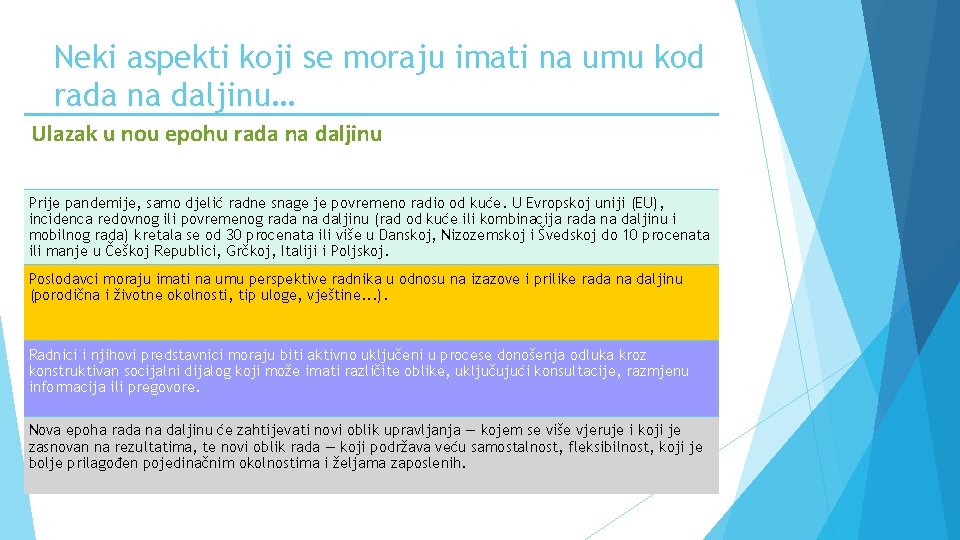 Neki aspekti koji se moraju imati na umu kod rada na daljinu… Ulazak u