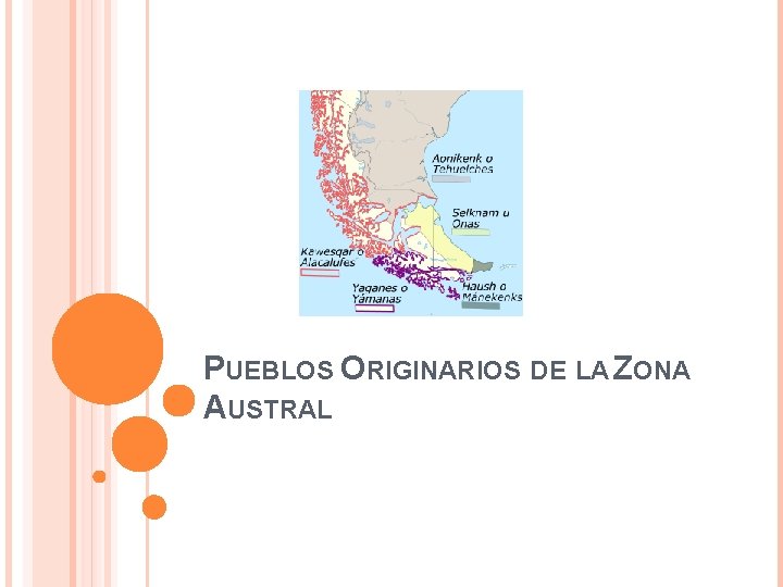 PUEBLOS ORIGINARIOS DE LA ZONA AUSTRAL 