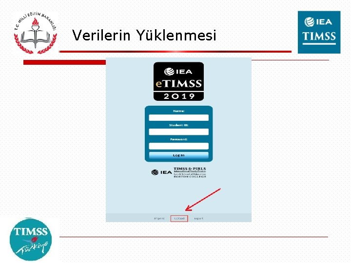 Verilerin Yüklenmesi 