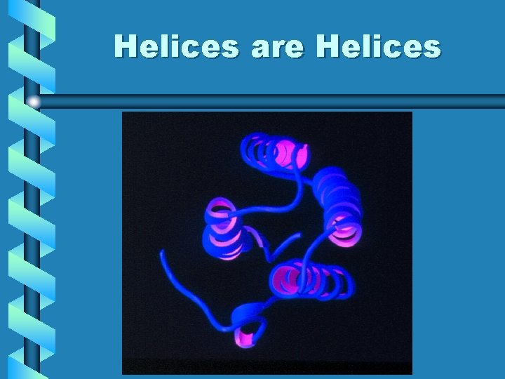 Helices are Helices 