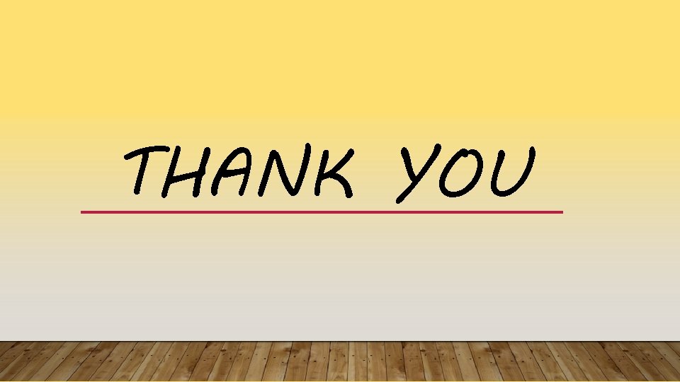 THANK YOU 