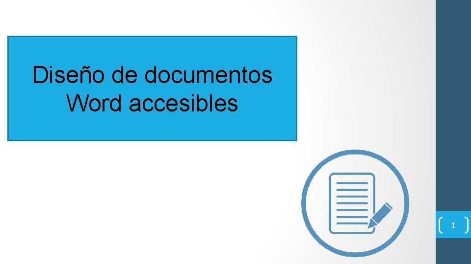 Diseño de documentos Word accesibles 1 