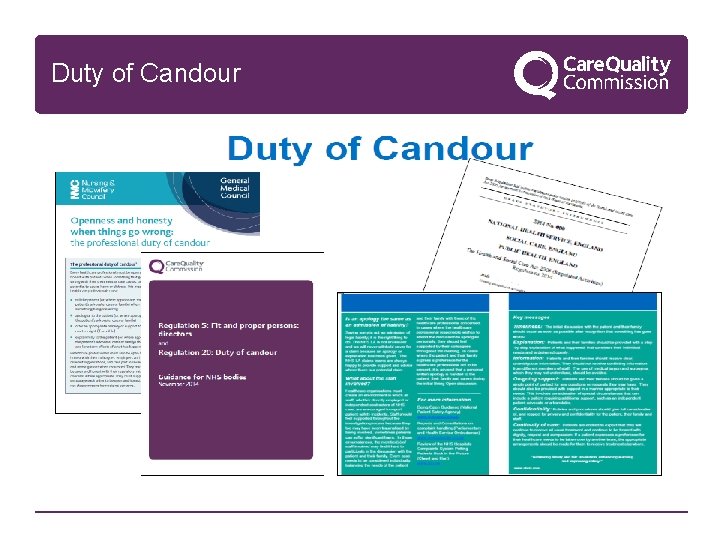 Duty of Candour 