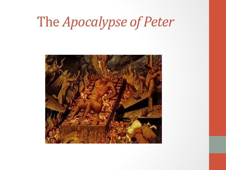 The Apocalypse of Peter 