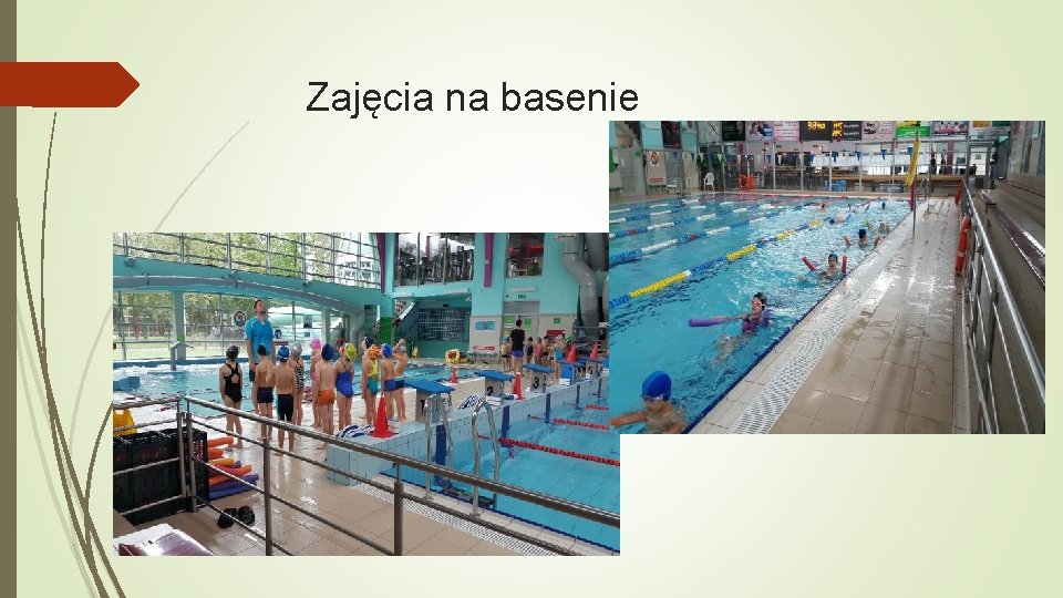 Zajęcia na basenie 