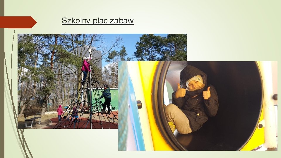 Szkolny plac zabaw 