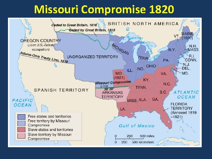 Missouri Compromise 1820 