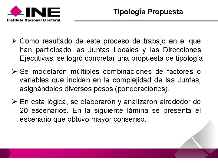 Tipología Propuesta Ø Como resultado de este proceso de trabajo en el que han Tipología Propuesta Ø Como resultado de este proceso de trabajo en el que han