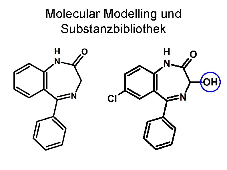 Molecular Modelling und Substanzbibliothek 