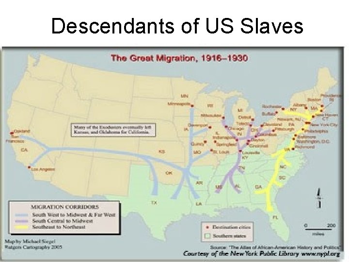 Descendants of US Slaves 