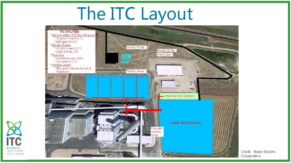 The ITC Layout Credit: Basin Electric Cooperative 