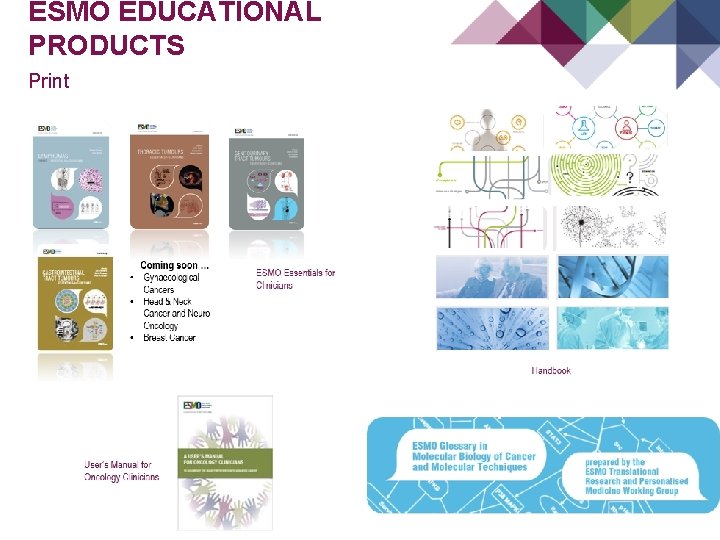 ESMO EDUCATIONAL PRODUCTS Print 