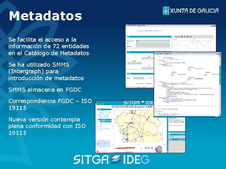 Metadatos Se facilita el acceso a la información de 72 entidades en el Catálogo