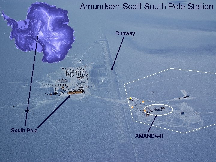 Amundsen-Scott South Pole Station Runway South Pole AMANDA-II 