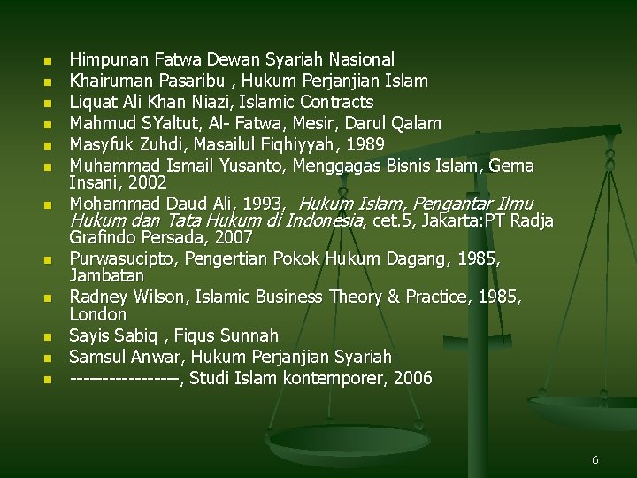 n n n Himpunan Fatwa Dewan Syariah Nasional Khairuman Pasaribu , Hukum Perjanjian Islam