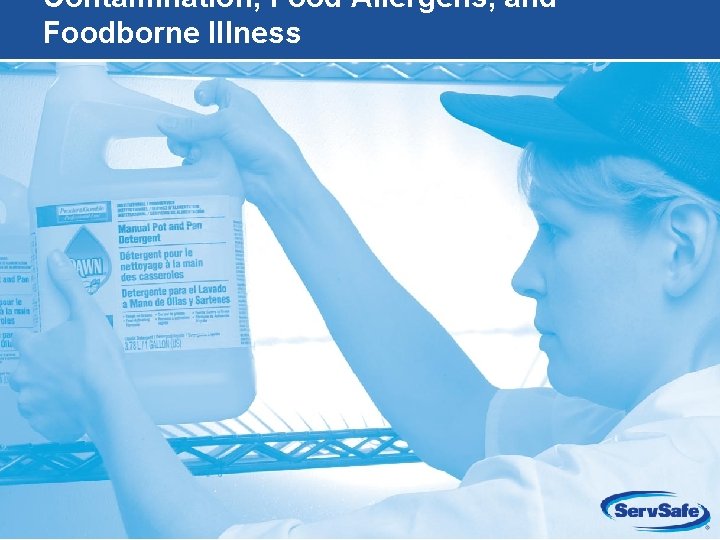 Contamination, Food Allergens, and Foodborne Illness 3 -1 