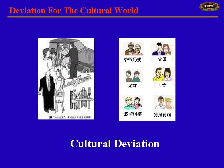Deviation For The Cultural World Cultural Deviation 
