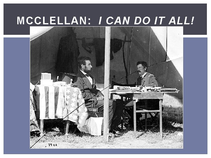 MCCLELLAN: I CAN DO IT ALL! 