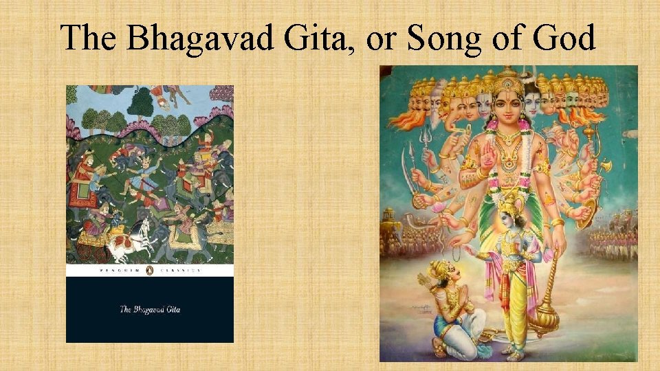 The Bhagavad Gita, or Song of God 