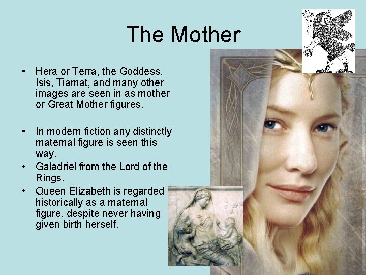 The Mother • Hera or Terra, the Goddess, Isis, Tiamat, and many other images