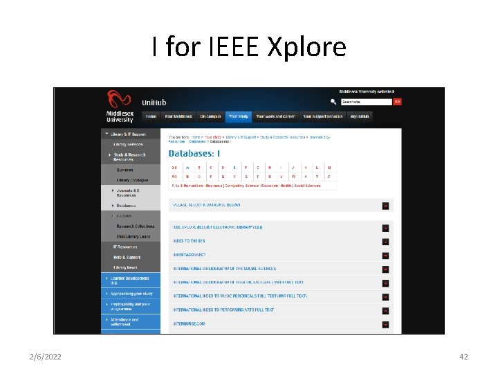 I for IEEE Xplore 2/6/2022 42 