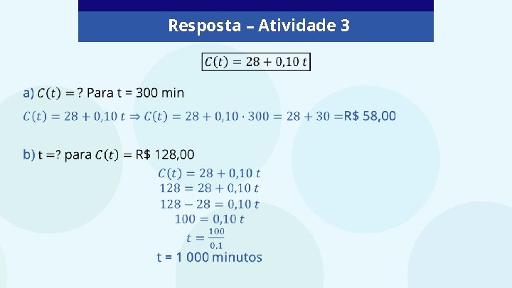 Resposta – Atividade 3 