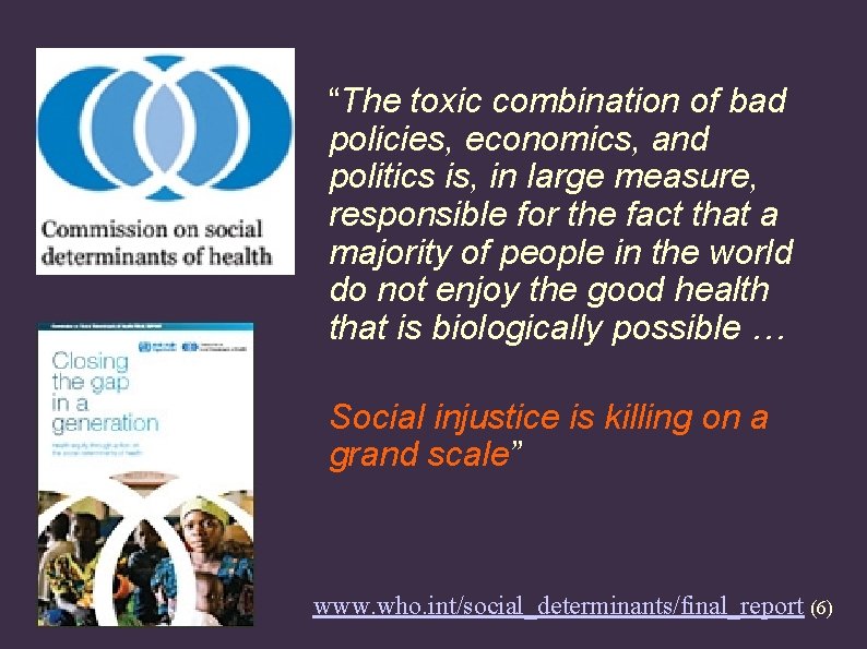 “The toxic combination of bad policies, economics, and politics is, in large measure, responsible