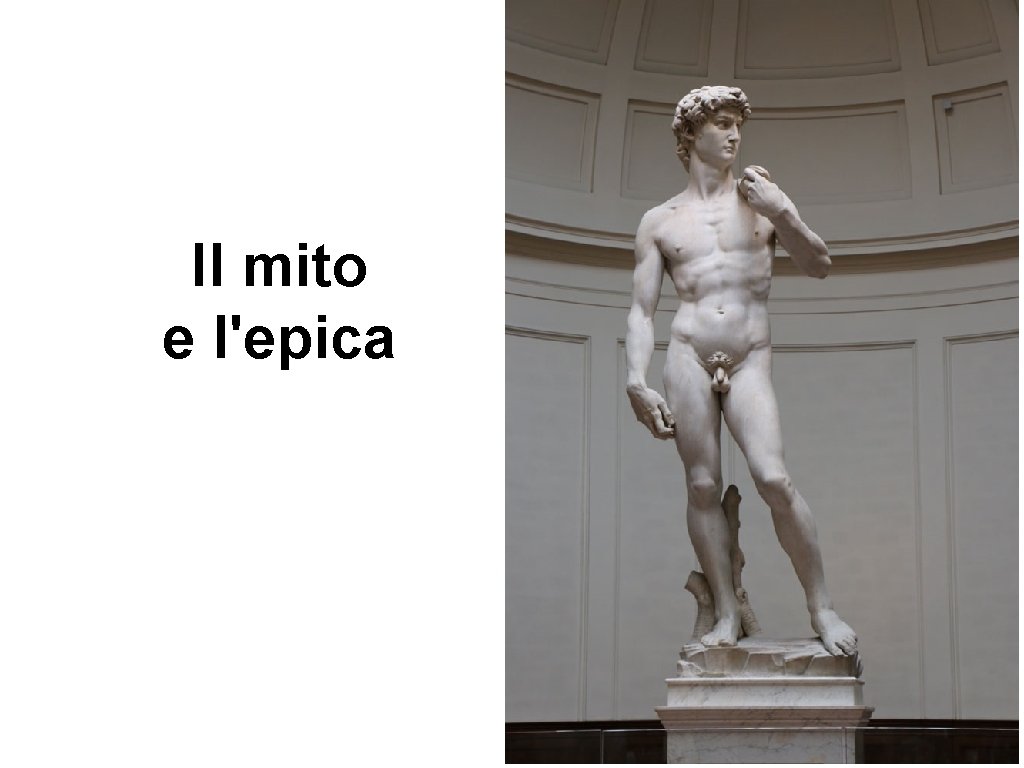 Il mito e l'epica 