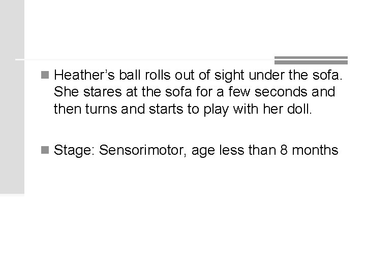 n Heather’s ball rolls out of sight under the sofa. She stares at the n Heather’s ball rolls out of sight under the sofa. She stares at the