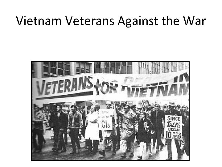 Vietnam Veterans Against the War 