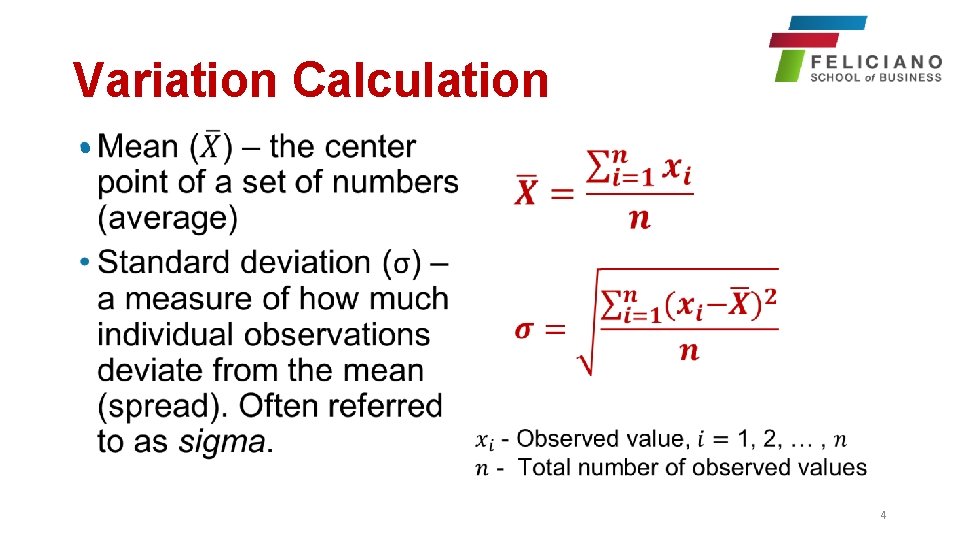 Variation Calculation • 4 