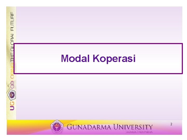 Modal Koperasi 2 