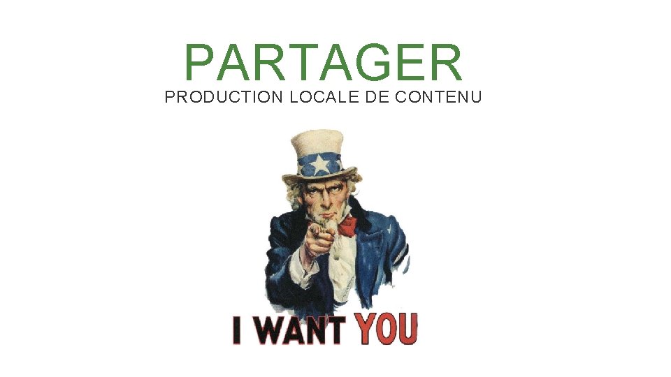 PARTAGER PRODUCTION LOCALE DE CONTENU 