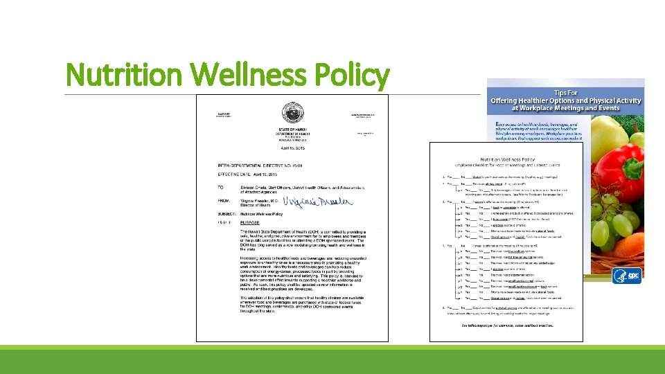 Nutrition Wellness Policy 
