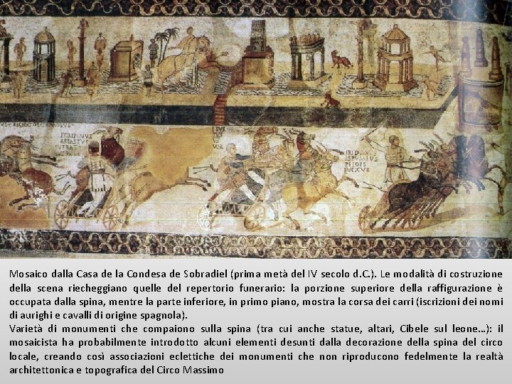 Mosaico dalla Casa de la Condesa de Sobradiel (prima metà del IV secolo d.