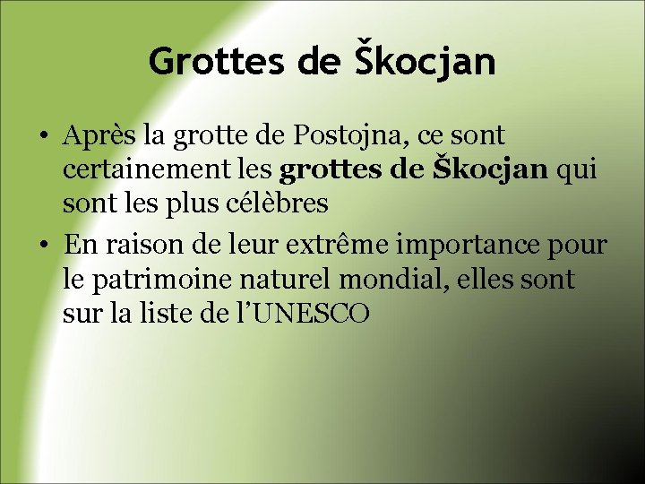 Grottes de Škocjan • Après la grotte de Postojna, ce sont certainement les grottes