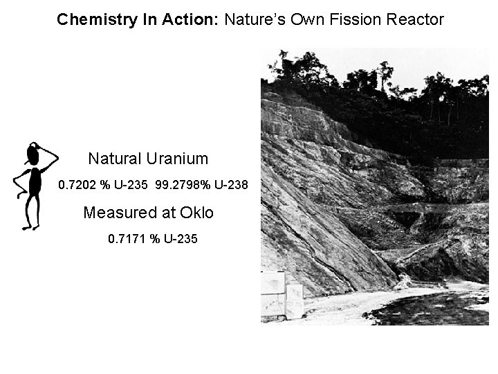 Chemistry In Action: Nature’s Own Fission Reactor Natural Uranium 0. 7202 % U-235 99.