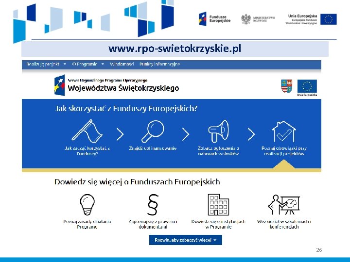 www. rpo-swietokrzyskie. pl 26 