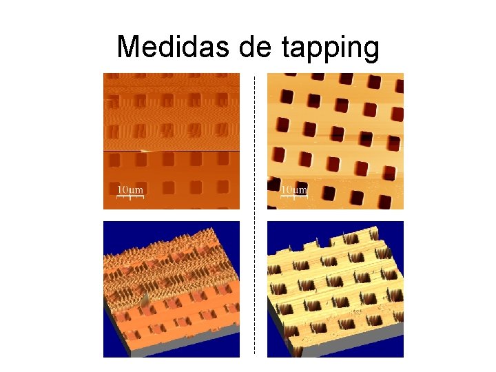 Medidas de tapping 