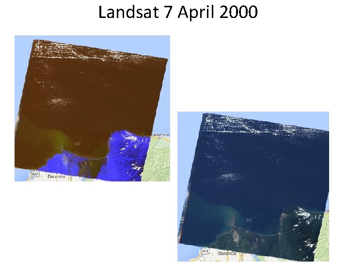 Landsat 7 April 2000 